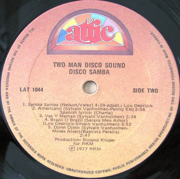 Two Man Sound / Disco Samba - LP, Album (VG+/VG) - Image 4