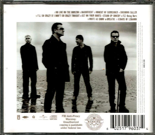 U2 / No Line On The Horizon - CD, Album (VG/VG) - Image 2