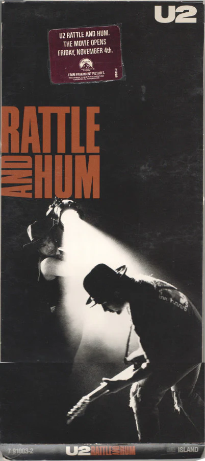 U2 / Rattle And Hum - CD, Album, Lon (VG/VG)