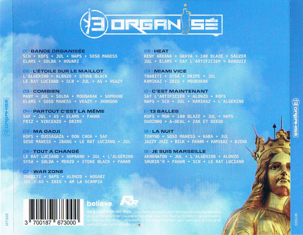 Various / 13 Organisé - CD, Album (M/M) - Image 2