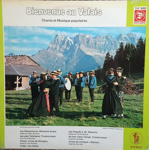 Various / Bienvenue Au Valais - LP (VG+/VG+) - Image 2