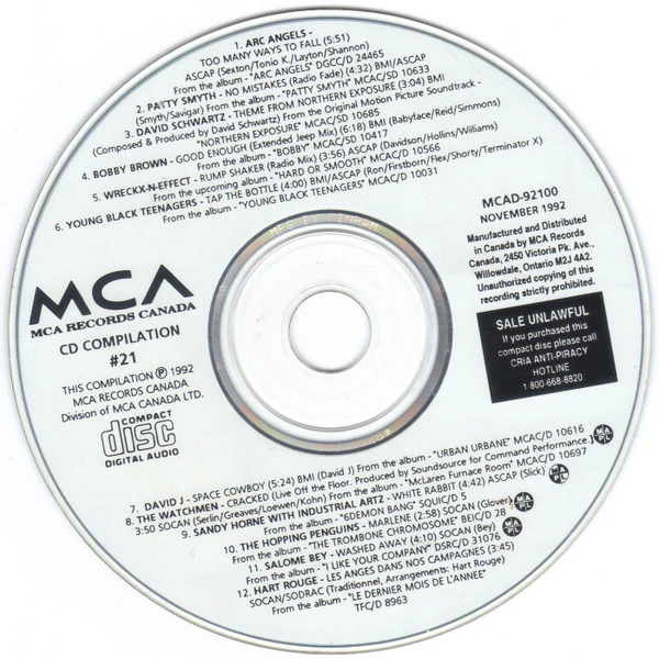 Various / CD Compilation #21 - CD, Comp, Promo (VG+/VG+)