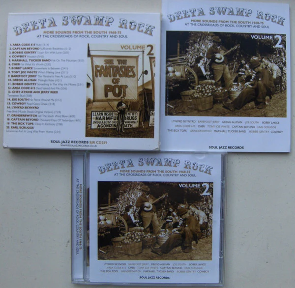 Various / Delta Swamp Rock 2 (More Sounds From The South 1968-75: At The Crossroads Of Rock, Country And Soul) - CD, Comp (M/M) - Image 3