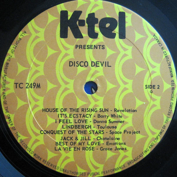 Various / Disco Devil - LP, Comp (VG+/VG+) - Image 4