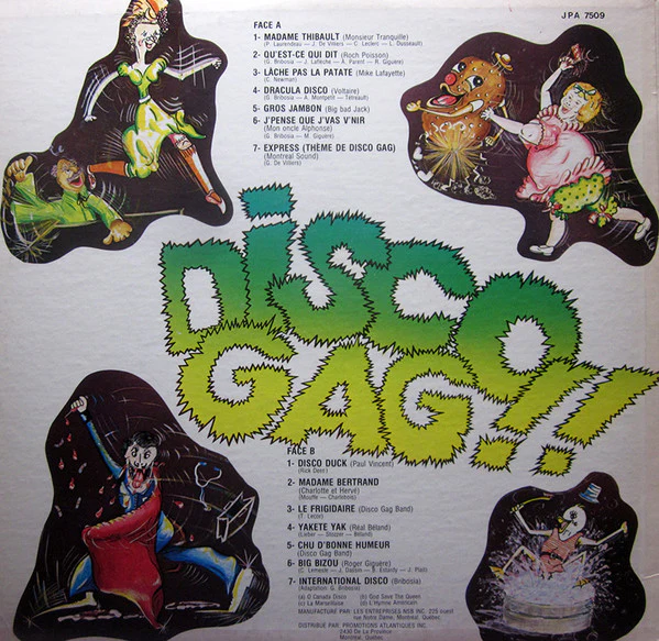 Various / Disco Gag - LP, Comp (VG+/VG+) - Image 2
