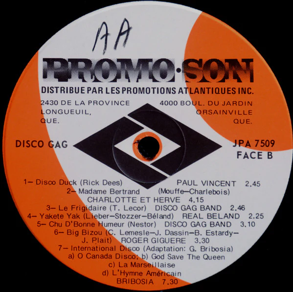Various / Disco Gag - LP, Comp (VG+/VG+) - Image 4