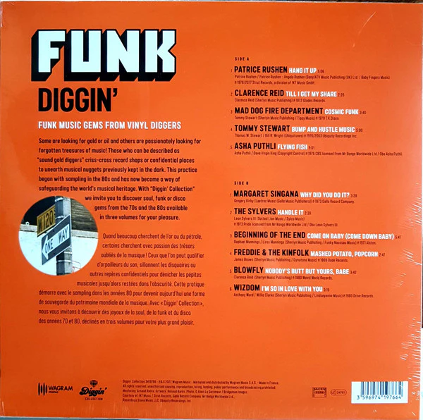 Various / Funk Diggin': Funk Music Gems From Vinyl Diggers - LP, Comp (M/M) - Image 2