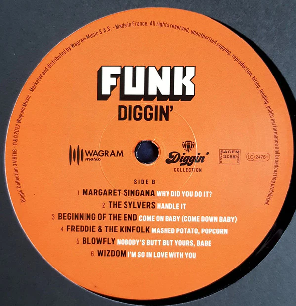 Various / Funk Diggin': Funk Music Gems From Vinyl Diggers - LP, Comp (M/M) - Image 4