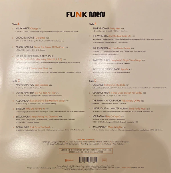 Various / Funk Men - 2xLP, Comp, RM (M/M) - Image 2