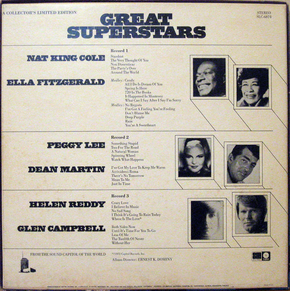 Various / Great Superstars - 3xBox, Comp (VG+/VG+) - Image 2