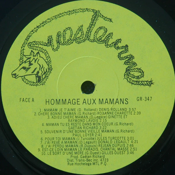 Various / Hommage Aux Mamans - LP, Comp (VG/VG) - Image 3