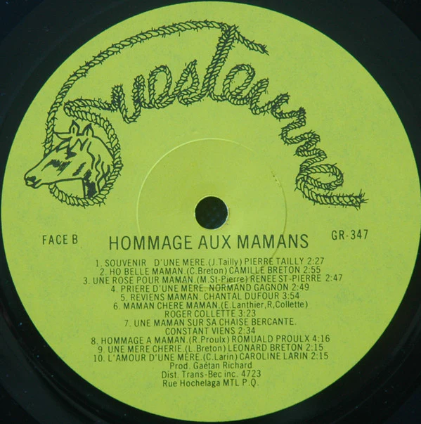 Various / Hommage Aux Mamans - LP, Comp (VG/VG) - Image 4