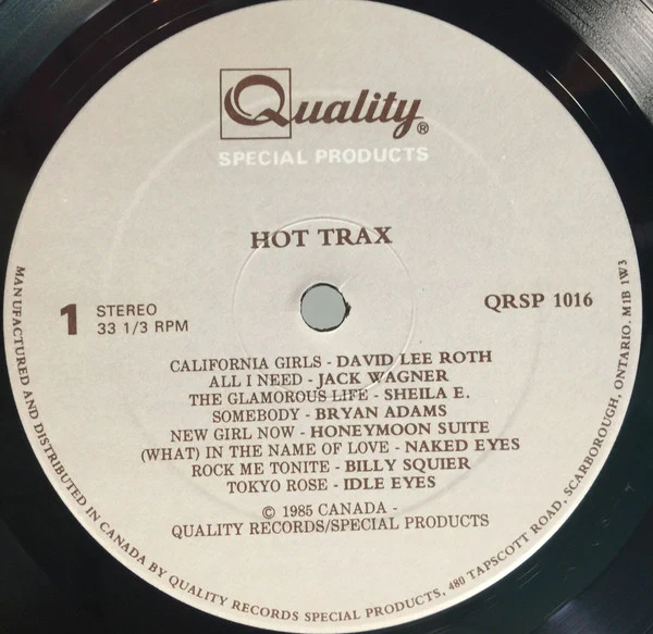 Various / Hot Trax - LP, Comp (VG+/VG+) - Image 3