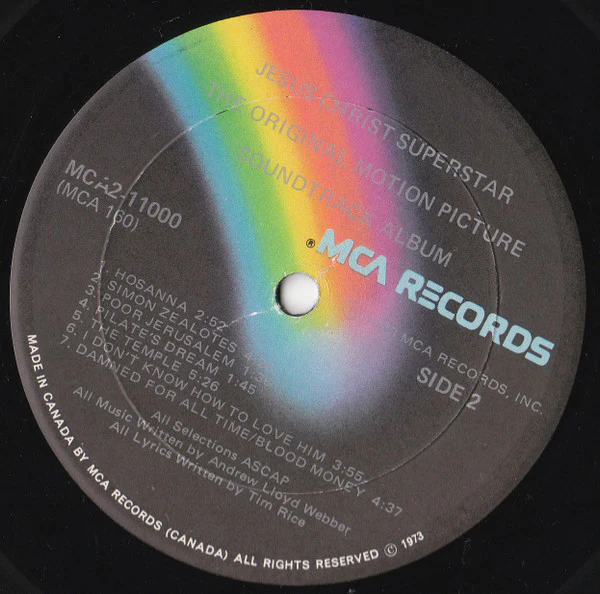 Various / Jesus Christ Superstar (The Original Motion Picture Sound Track Album) - 2xLP, Album, RE, Gat (VG+/VG+) - Image 5
