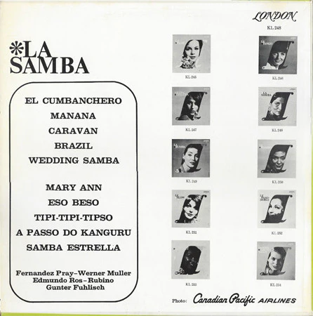 Various / La Samba - LP (VG+/VG+) - Image 2