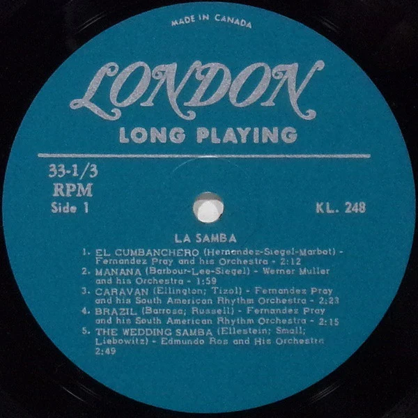 Various / La Samba - LP (VG+/VG+) - Image 3