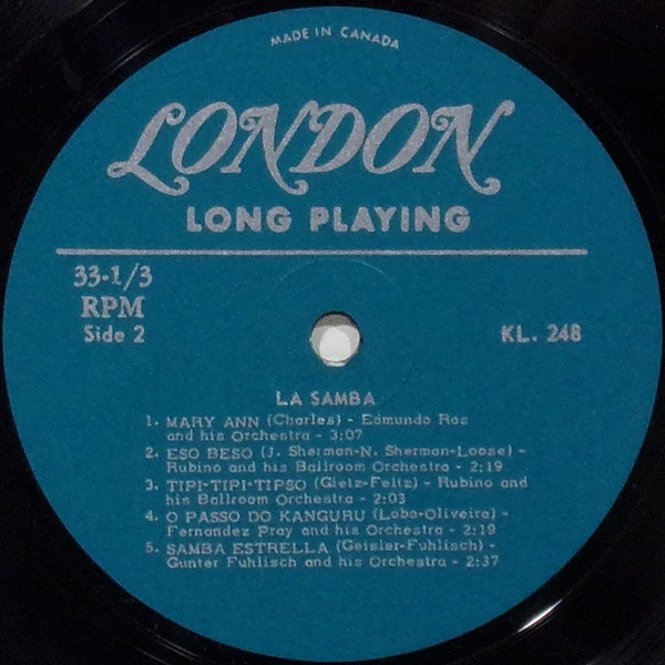 Various / La Samba - LP (VG+/VG+) - Image 4