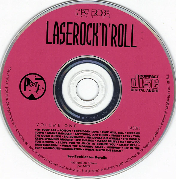 Various / Laserock'N'Roll Party / Volume One - CD, Comp (VG+/VG+) - Image 3