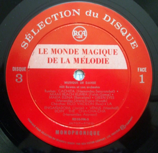 Various / Le Monde Magique De La Mélodie - 9xLP, Album, Mono, Box (VG/VG) - Image 4