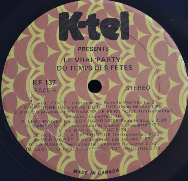 Various / Le Vrai 'Party' Du Temps Des Fêtes - 2xLP, Comp (VG+/VG+) - Image 3