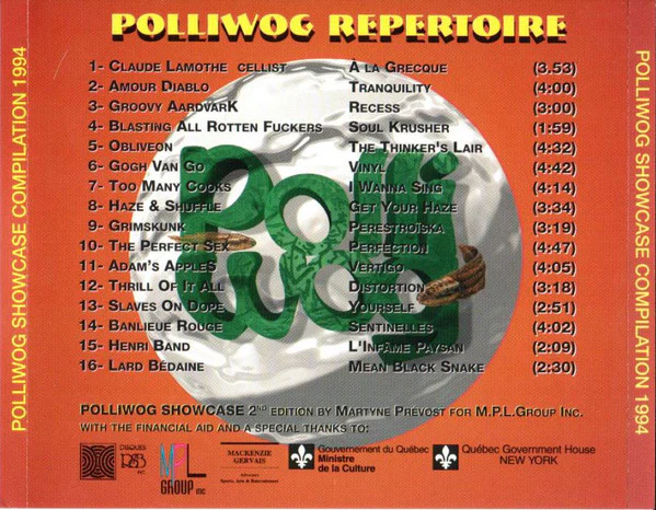 Various / Polliwog Showcase Compilation - The Soulful Generation - CD, Comp, Promo (VG+/VG+) - Image 2