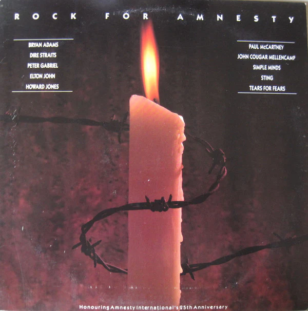 Various / Rock For Amnesty - LP, Comp, Promo (VG+/VG+)