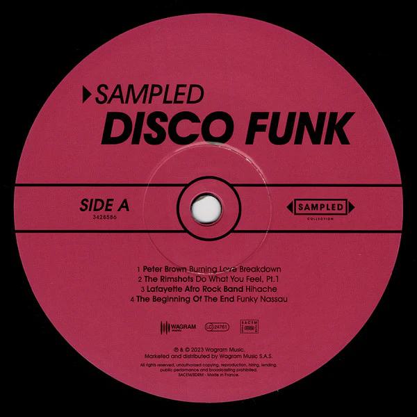 Various / Sampled Disco Funk - 2xLP, Comp (M/M) - Image 3