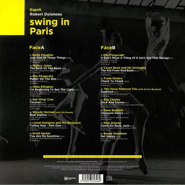 Various / Swing In Paris - LP, Comp, RM, Yel (M/M) - Image 2