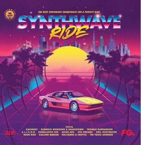 Various / Synthwave Ride - 2LP coin bumpé