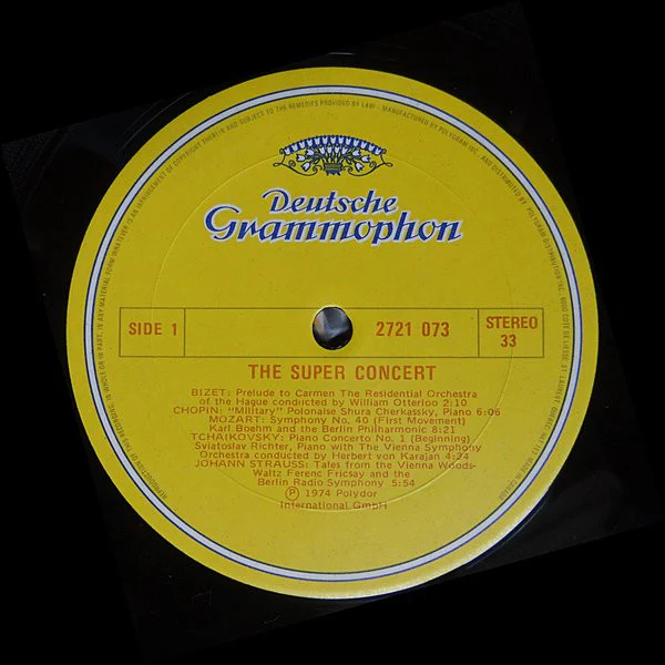 Various / The Super Concert (100 Minutes Of The World's Greatest Melodies) - 2xLP, Comp, RE (VG+/VG+) - Image 3