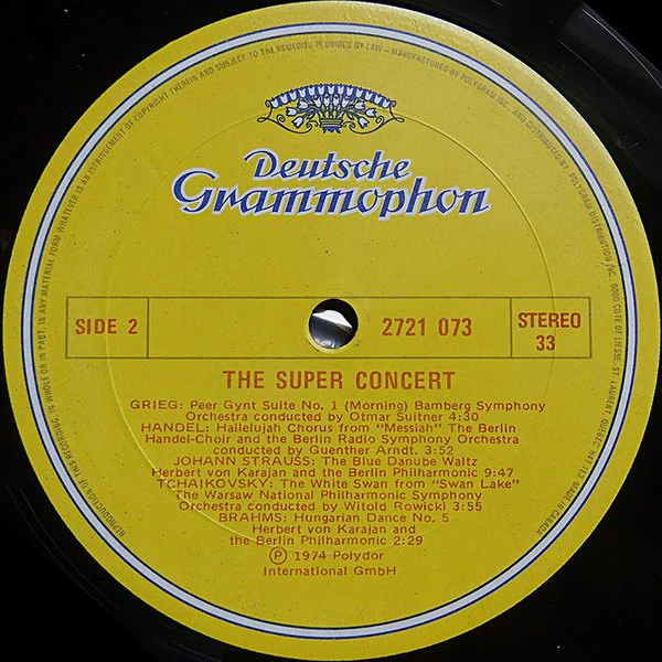 Various / The Super Concert (100 Minutes Of The World's Greatest Melodies) - 2xLP, Comp, RE (VG+/VG+) - Image 4
