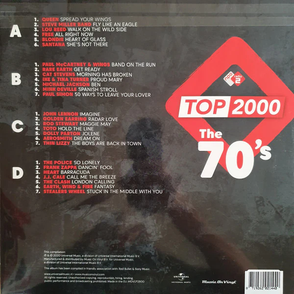 Various / Top 2000: The 70's - 2xLP, Comp (M/M) - Image 3