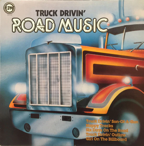 Various / Truck Drivin Road Music - LP, Comp (VG+/G+)
