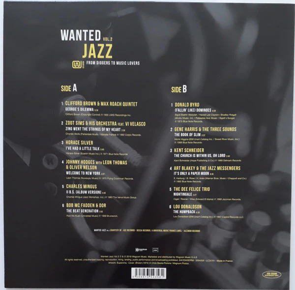 Various / Wanted Jazz Vol. 2 - LP, Comp (M/M) - Image 2