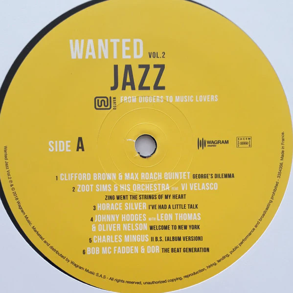 Various / Wanted Jazz Vol. 2 - LP, Comp (M/M) - Image 3