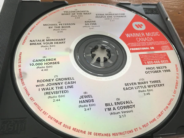 Various / Warner Music Canada October 1998 - Vol.379 - CD, Comp, Promo (VG+/VG+)