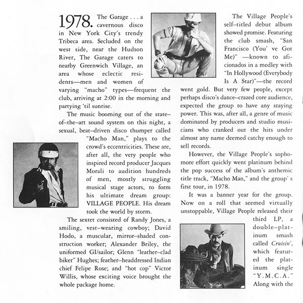 Village People / The Best Of Village People - CD, Comp, Club, RP (VG+/VG+) - Image 4