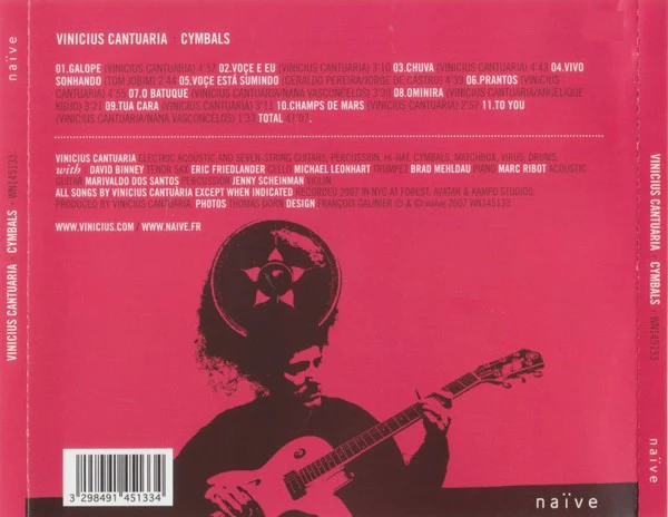 Vinicius Cantuária / Cymbals - CD, Album (M/M) - Image 2