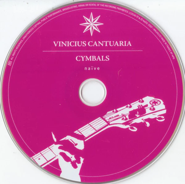 Vinicius Cantuária / Cymbals - CD, Album (M/M) - Image 3