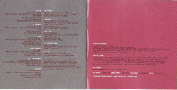 Vinicius Cantuária / Cymbals - CD, Album (M/M) - Image 5