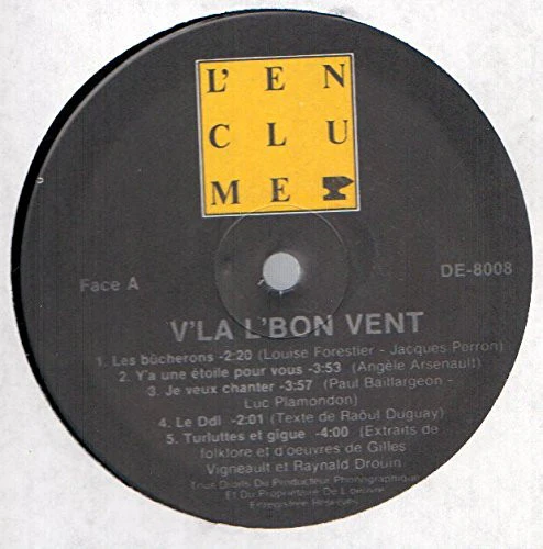 V'là L'Bon Vent / V'Là L'Bon Vent - LP, Album (VG+/VG+) - Image 3