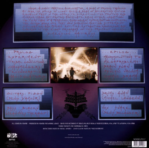 Voïvod / Dimension Hatröss - LP, Album, RE, RM, 180 (M/M) - Image 2