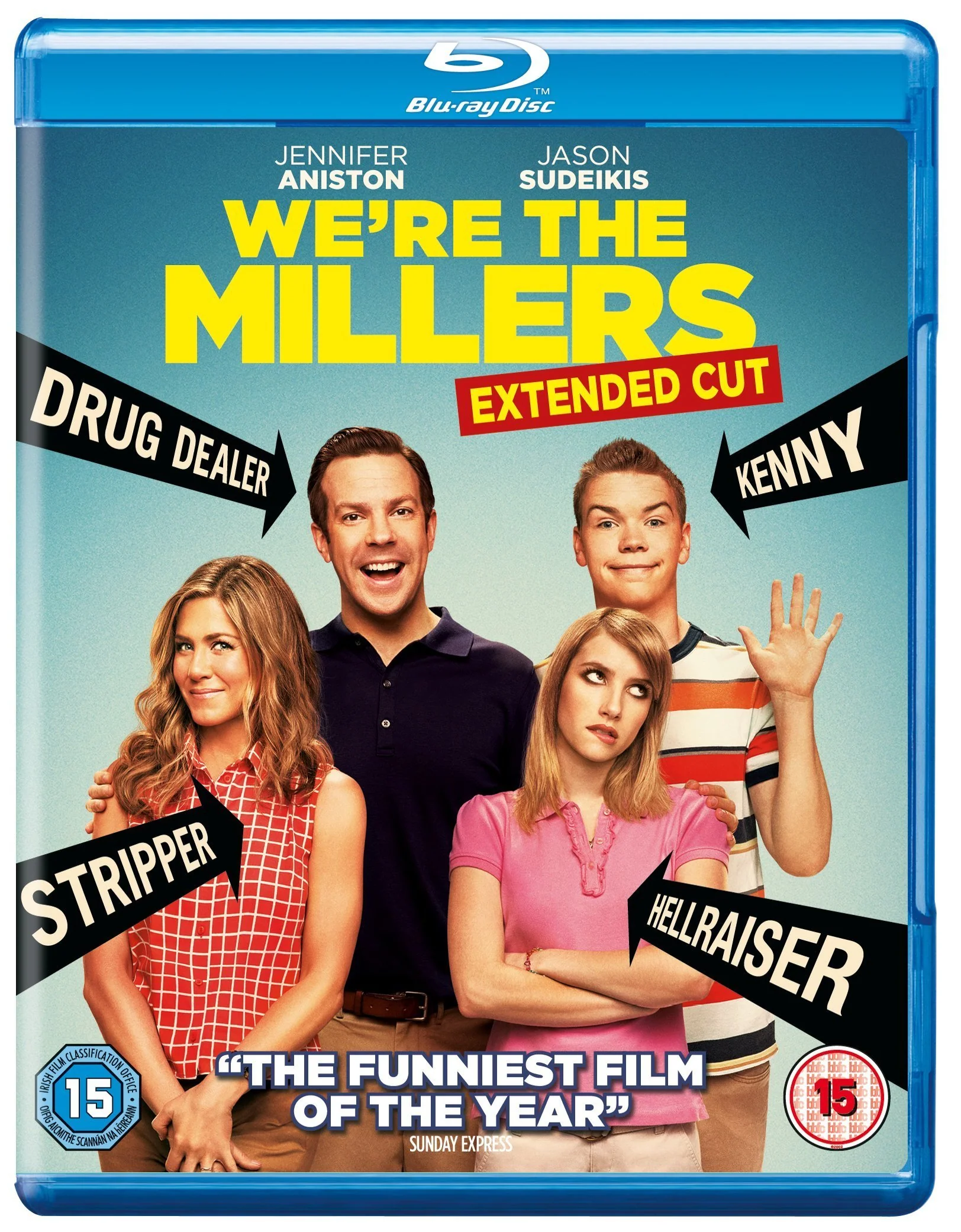 We're The Millers - Extended Cut [Blu-ray] [2013] [Region Free]