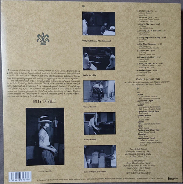 Willy DeVille / Victory Mixture - LP, Album, RE (M/M) - Image 2