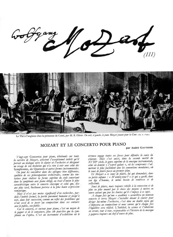 Wolfgang Amadeus Mozart / Concerto En Si Bémol Majeur - 10", Album (VG+/VG+) - Image 5
