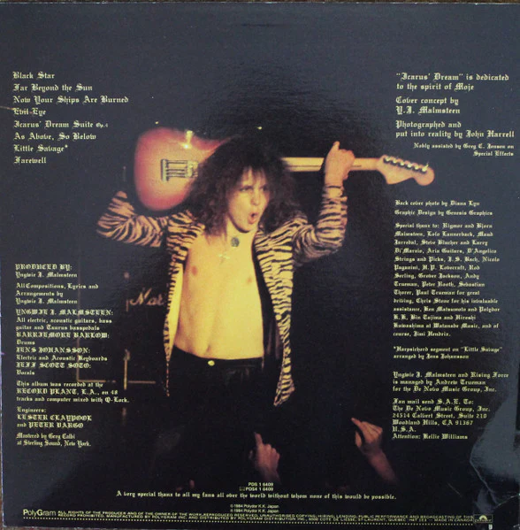 Yngwie J. Malmsteen / Rising Force - LP USED - Image 2