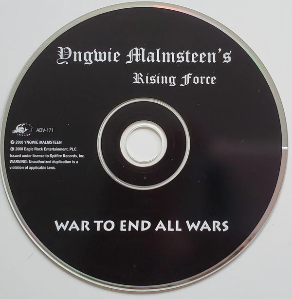 Yngwie J. Malmsteen's Rising Force / War To End All Wars - CD, Album, Promo (M/M) - Image 3