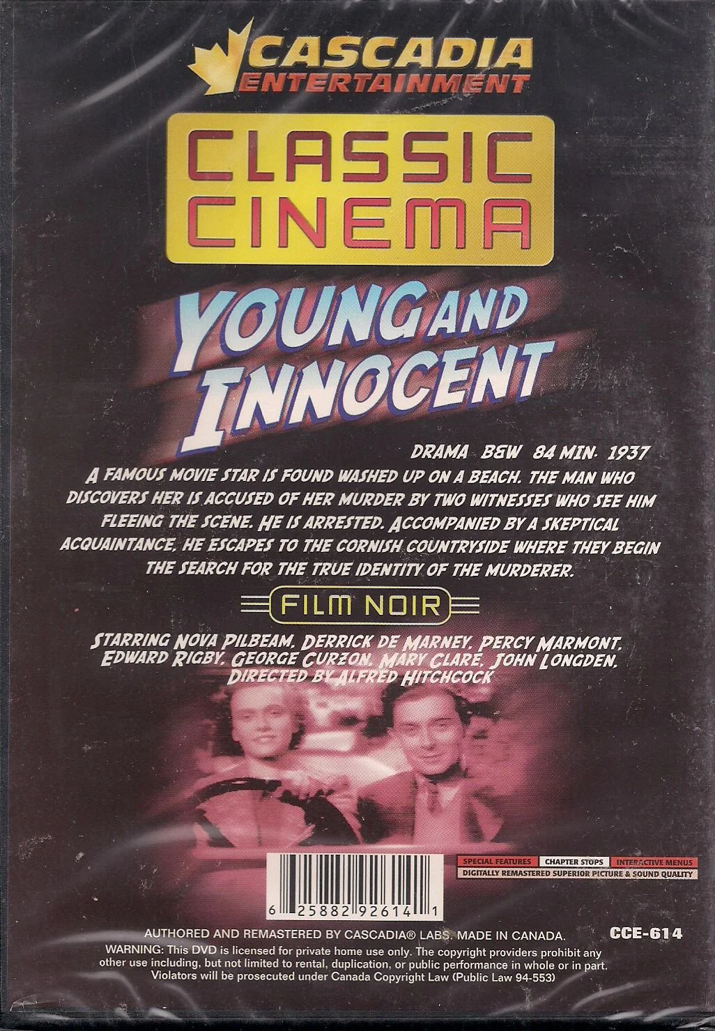 Young & Innocent (1937) - DVD - Image 2