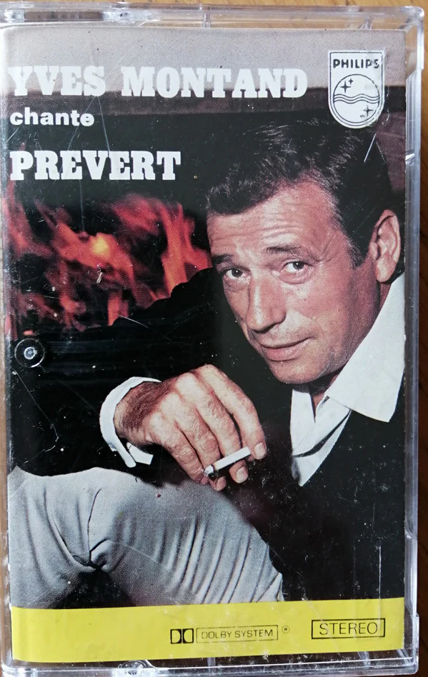 Yves Montand / Montand Chante Prévert - Cass, Album, RE (VG/VG)